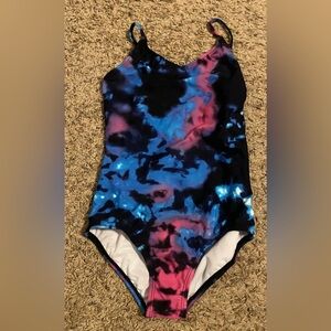 Kanu Surf Girls' Hurricane Beach Sport UPF 50 one Piece Swimsuit, 12